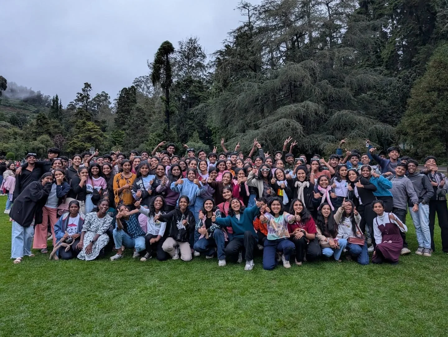 Netaji HSS students during campus life activity