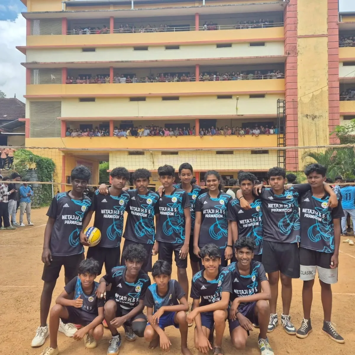 Netaji HSS volleyball team